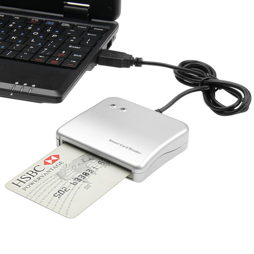 Haweel For MAC Windows Linux OS USB Smart Credit Card Reader with Driver CD USB Contact Smart Chip Card IC Cards Reader Writer